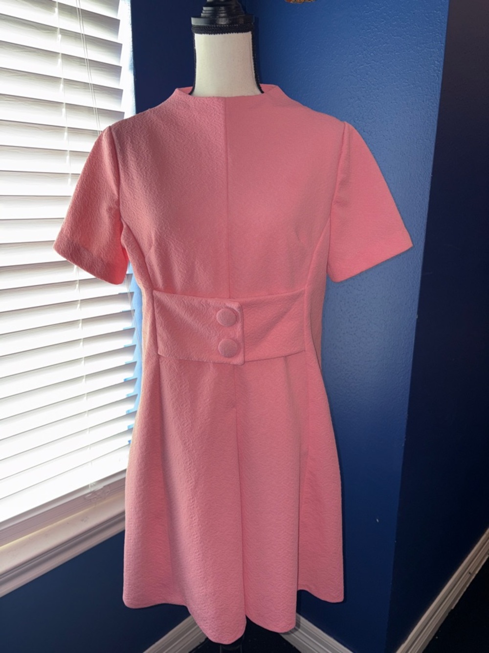 💖 Vintage 1960s Barbie Pink Mini Dress | Mod Dream in Living Color 💖